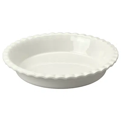 Ikea Höstagille Pie Plate, Off-white, 13 "