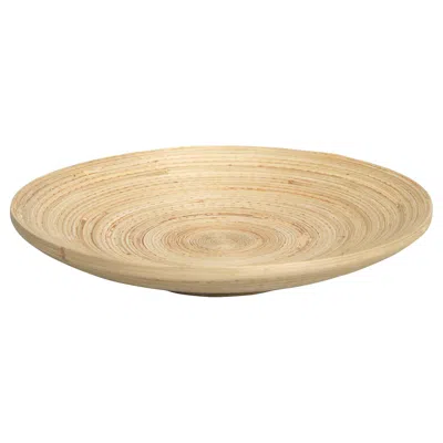 Ikea Hultet Decoration Dish, Bamboo, 12 " In Green