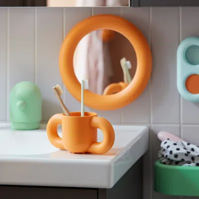 Ikea Humlesjön Mug, Orange, 10 oz