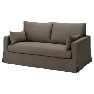 Ikea Hyltarp Cover For Loveseat, Gransel Gray-brown