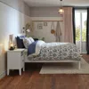 Ikea Idanäs Bed Frame, White, Full/double In White