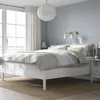 Ikea Idanäs Bed Frame, White, King In White