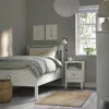 Ikea Idanäs Bed Frame, White, Twin In White