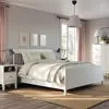 Ikea Idanäs Bed Frame With Storage, White, Full/double In White