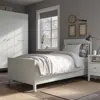 Ikea Idanäs Bed Frame With Storage, White, Twin In White