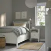 Ikea Idanäs Bed Frame With Storage, White, Twin In White