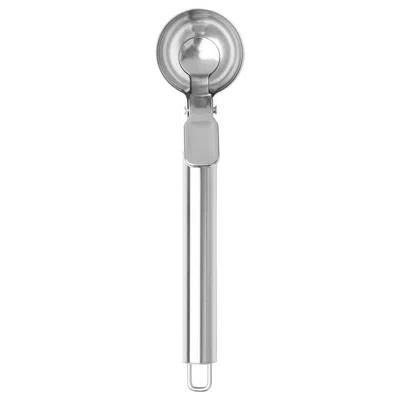 Ikea Idealisk Ice-cream Scoop, Stainless Steel, Length: 8 " In Silver