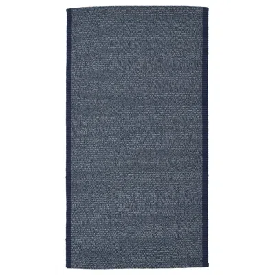 Ikea Idrottsplats Rug, Flatwoven, Blue, 2 ' 7 "x4 ' 11 "