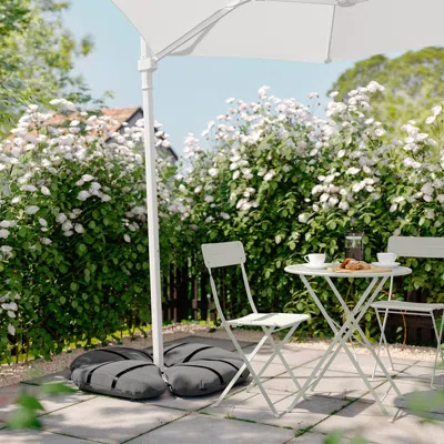 Ikea Iggön Sandbag For Umbrella Base, Dark Gray, Height: 5 7/8 " In Pink