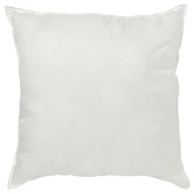 Ikea Inner Inner Cushion, White/firm Indoor/outdoor, 20x20 "