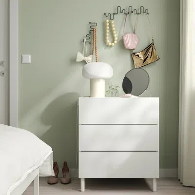 Ikea Jordmånen Hook, Dark Gray-green, Depth: 1 ¼ "