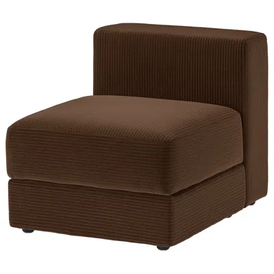 Ikea Jättebo Cover 1-seat Module With Storage, Samsala Dark Brown