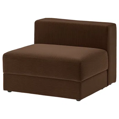 Ikea Jättebo Cover 1.5-seat Module With Storage, Samsala Dark Brown