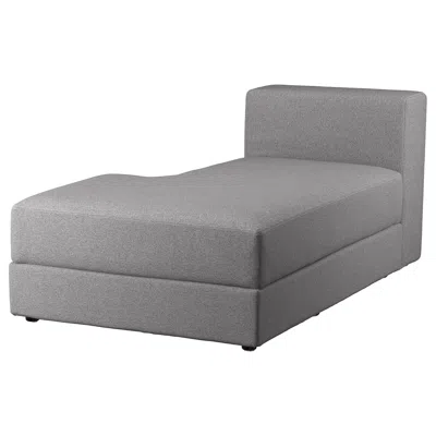 Ikea Jättebo Cover Chaise Module, Left, Tonerud Gray