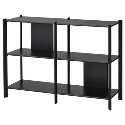 Ikea Jättesta Shelf Unit, Black, 47 1/4x33 1/2 "