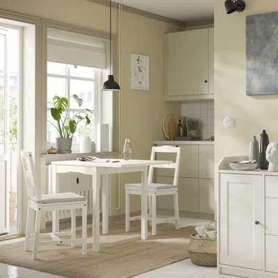 Ikea Justina Chair Pad, Light Green, 17/14x16x2 "