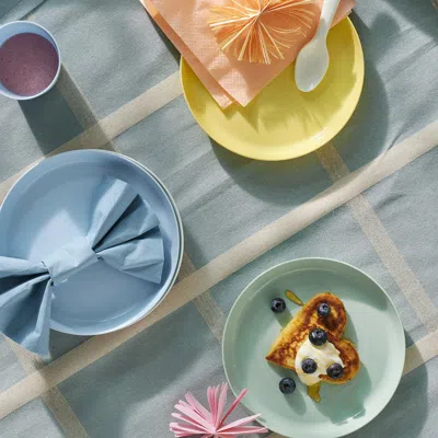 Ikea Kalas Plate, Mixed Colors, Diameter: 7 1/2 "