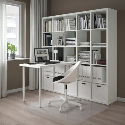 Ikea Kallax / Linnmon Workstation, White, 71 5/8x54 3/4x71 5/8 "