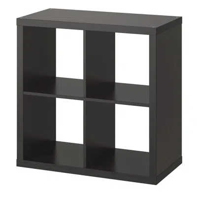 Ikea Kallax Shelf Unit, Black-brown, 30 1/8x30 1/8 "