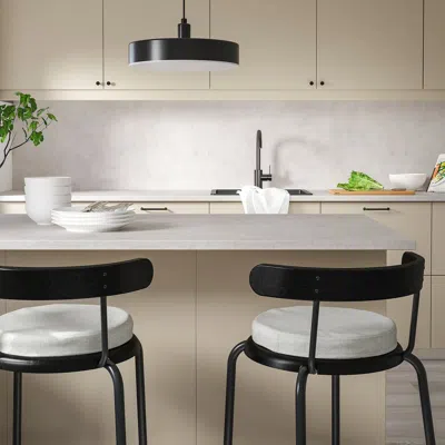 Ikea Åkervindefly Chair Pad, Beige, 15 " In Sand