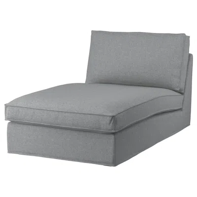 Ikea Kivik Chaise Cover, Tibbleby Beige/gray