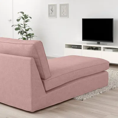Ikea Kivik Chaise, Gunnared Light Brown-pink, Width: 35 3/8 "
