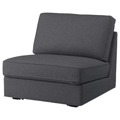 Ikea Kivik Cover For 1-seat Sleeper Sofa, Gunnared Medium Gray