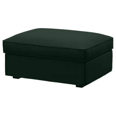 Ikea Kivik Cover For Ottoman With Storage, Tallmyra Dark Green