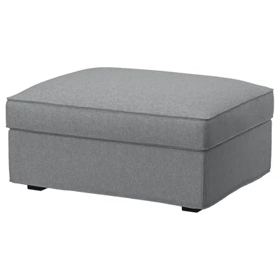 Ikea Kivik Cover For Ottoman With Storage, Tibbleby Beige/gray