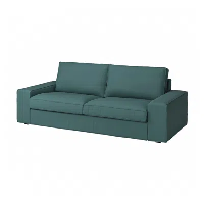 Ikea Kivik Sofa Cover, Kelinge Gray-turquoise In Blue