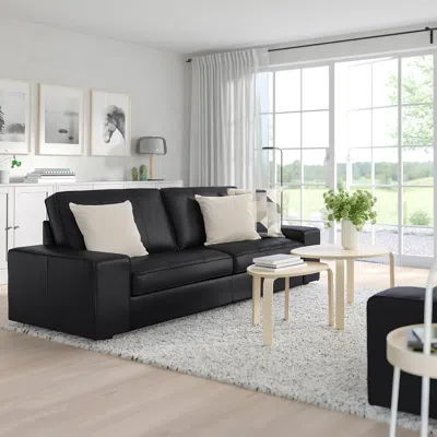 Ikea Kivik Sofa, Grann/bomstad Black, Depth: 37 3/8 "