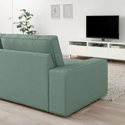 Ikea Kivik Sofa, Tallmyra Light Green, Width: 89 3/4 "