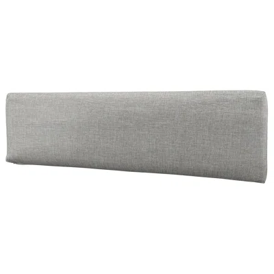 Ikea Klagshamn Back Cushion, Faringe Light Gray, Width: 55 "