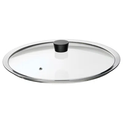 Ikea Klockren Lid For Pan, Glass, 13 " In Silver