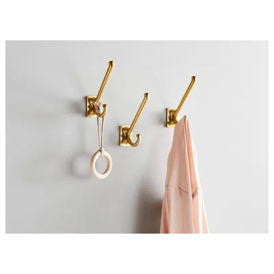 Ikea Kämpig Hook, Brass Color, Width: 1 ½ "