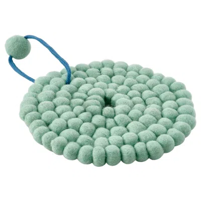 Ikea Knorrhaj Pot Stand, Light Green, 7 "