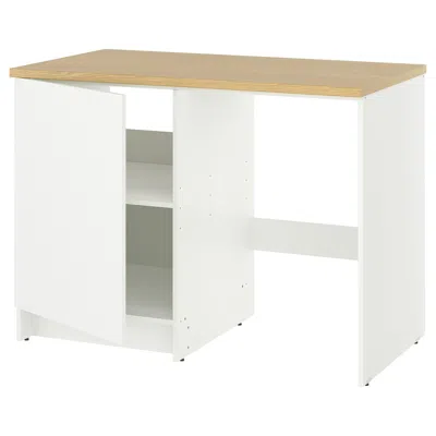 Ikea Knoxhult Base Cabinet With Door And Niche, White, 48x24x36 "