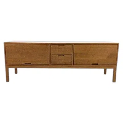 Pre-owned Ikea Knut & Marianne Hagberg Sideboard  2010 Eiche Design Kommode In Brown