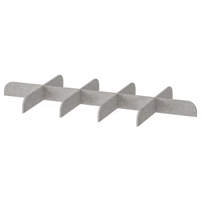 Ikea Komplement Divider For Pull-out Tray, Light Gray, 29 1/2x13 3/4 "