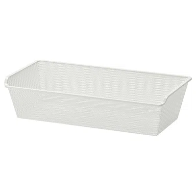 Ikea Komplement Mesh Basket, White, 29 1/2x13 3/4 "