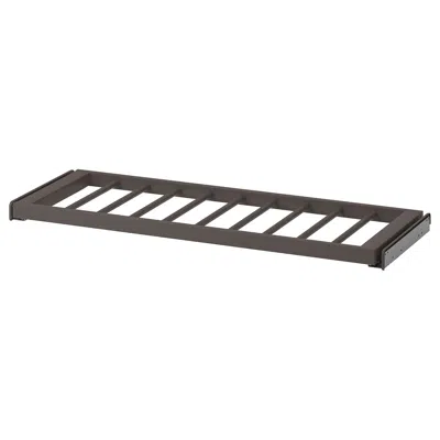 Ikea Komplement Pull-out Pants Hanger, Dark Gray, 39 3/8x13 3/4 "