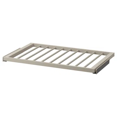Ikea Komplement Pull-out Pants Hanger, Gray-beige, 39 3/8x22 7/8 "