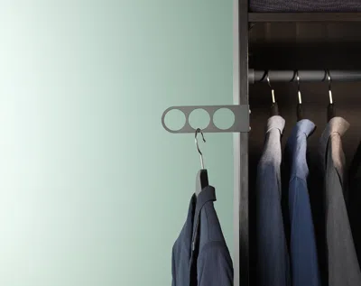 Ikea Komplement Valet Hanger, Dark Gray, 6 3/4x2 "
