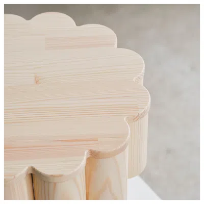 Ikea Konstrunda Stool, Pine, 15 3/4 " In Brown