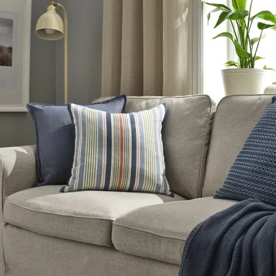Ikea Korallbuske Cushion Cover, Light Blue/multicolor, 20x20 "