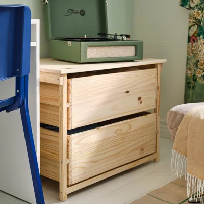 Ikea Kronören 2-drawer Chest, Pine, 29 7/8x18 7/8x21 5/8 "