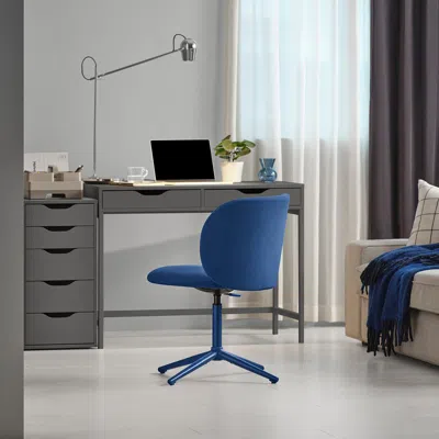 Ikea Krylbo Swivel Chair, Tonerud Blue, Tested For: 243 Lb
