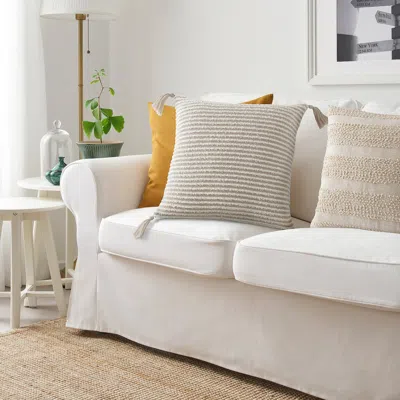 Ikea Krypljung Cushion Cover, Natural, 19x19 "