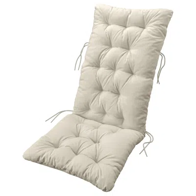 Ikea Kuddarna Seat/back Pad, Outdoor, Light Grey-beige, 45 5/8x17 3/4 "