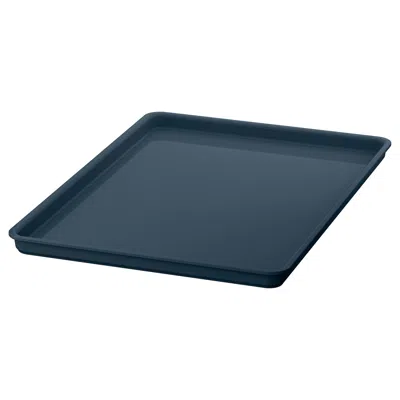 Ikea Kuggis Lid, Black-blue, 7x10 ¼ "